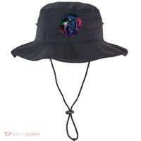 Cool Space Astronaut Jellyfish Galaxy Bucket Hat thumb 0