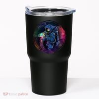 Cool Space Astronaut Jellyfish Galaxy Tumbler thumb 0
