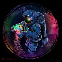 Cool Space Astronaut Jellyfish Galaxy Tank Top thumb 6