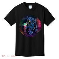Cool Space Astronaut Jellyfish Galaxy Kids T-Shirt thumb 0