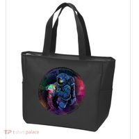 Cool Space Astronaut Jellyfish Galaxy Tote Bag thumb 3