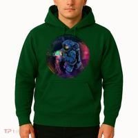Cool Space Astronaut Jellyfish Galaxy Hoodie thumb 2