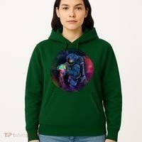 Cool Space Astronaut Jellyfish Galaxy Hoodie thumb 5