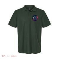 Cool Space Astronaut Jellyfish Galaxy Polo thumb 0