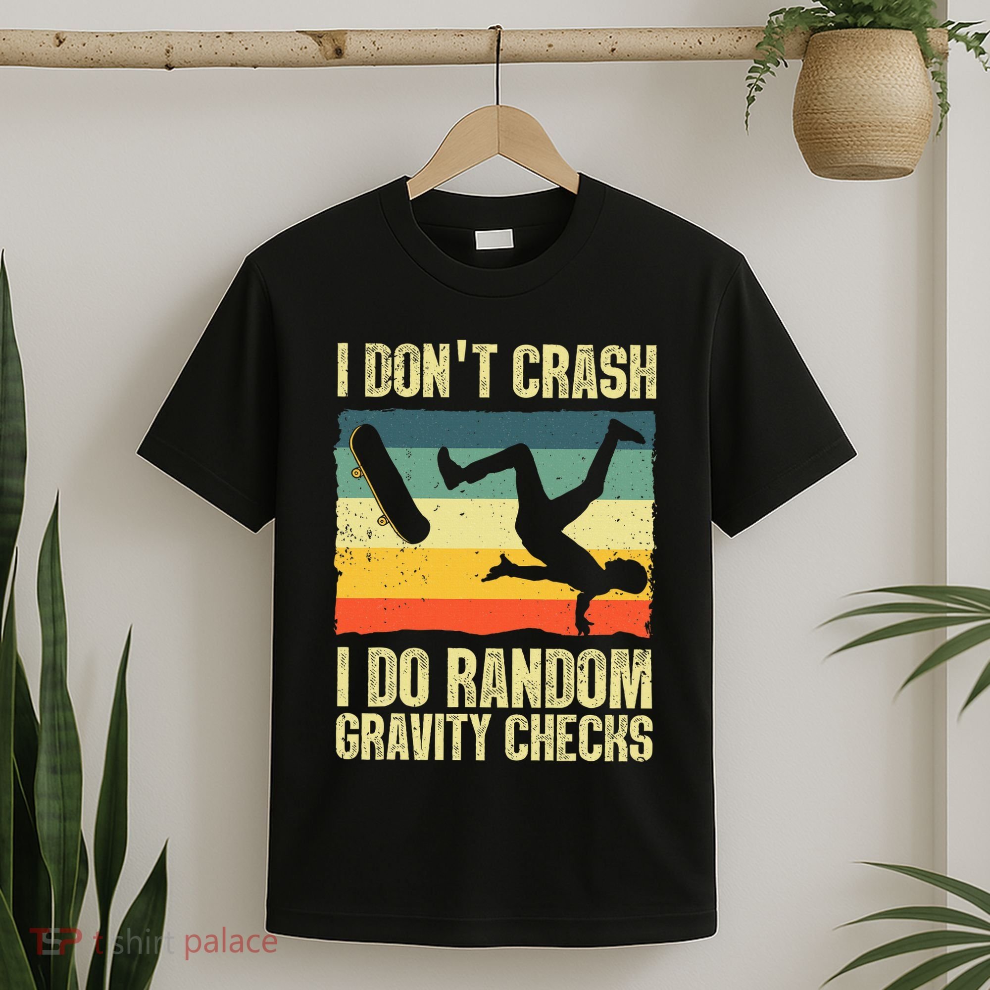 Cool Skateboard Art Skateboarding Skate Board T-Shirt