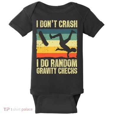 Cool Skateboard Art Skateboarding Skate Board Baby Bodysuit