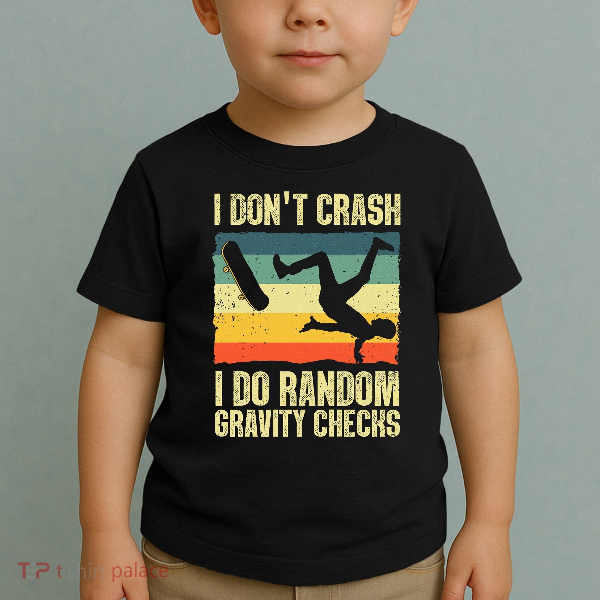 Cool Skateboard Art Skateboarding Skate Board Toddler T-Shirt