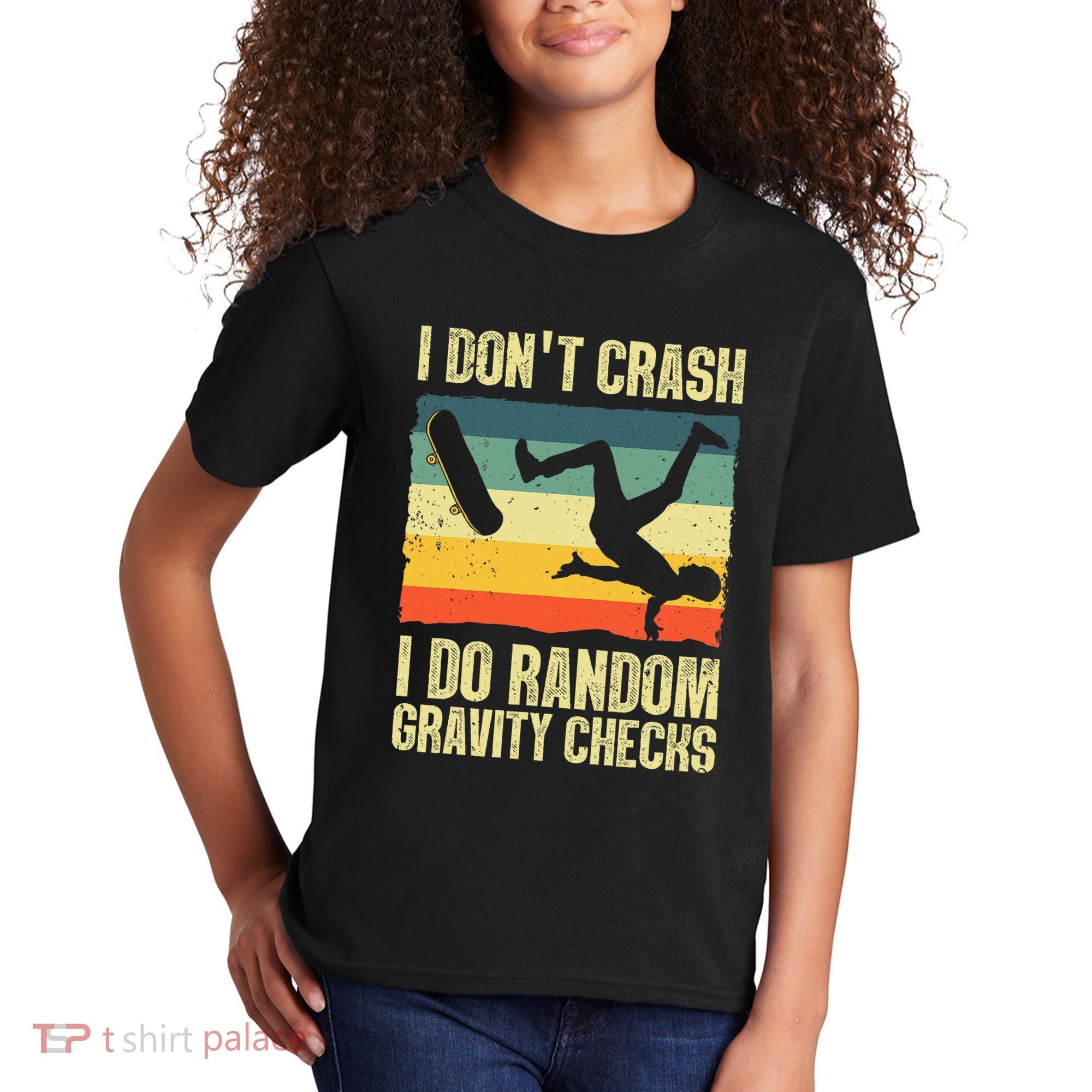 Cool Skateboard Art Skateboarding Skate Board Kids T-Shirt