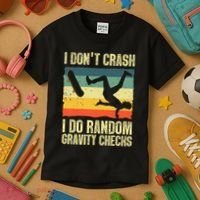 Cool Skateboard Art Skateboarding Skate Board Kids T-Shirt thumb 3