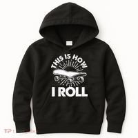 Cool Skateboard Art Boys Girls Skateboarding Kids Hoodie thumb 0