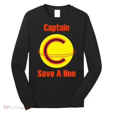 Captain Save A Hoe Long Sleeve Shirt
