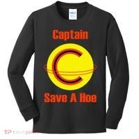 Captain Save A Hoe Kids Long Sleeve Shirt thumb 0