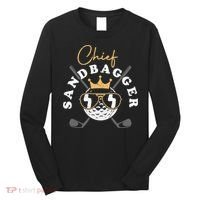Chief Sandbagger Artwork For A Golf Club Long Sleeve Shirt thumb 0