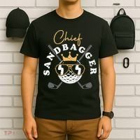 Chief Sandbagger Artwork For A Golf Club T-Shirt thumb 6