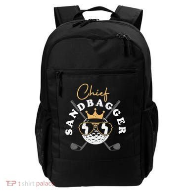 Chief Sandbagger Artwork For A Golf Club Backpack