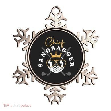 Chief Sandbagger Artwork For A Golf Club Ornament
