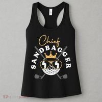 Chief Sandbagger Artwork For A Golf Club Women's Tank Top thumb 3