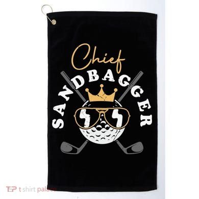 Chief Sandbagger Artwork For A Golf Club Golf Towel