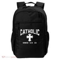 Catholic Since AD 33 God Jesus Christian Backpack thumb 0