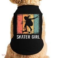 Cool Skater Art Women Skateboarding Skateboard Skating Doggie Tank thumb 0