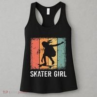 Cool Skater Art Women Skateboarding Skateboard Skating Women's Tank Top thumb 3