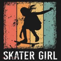 Cool Skater Art Women Skateboarding Skateboard Skating Baby Bodysuit thumb 2