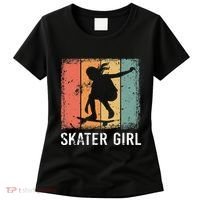 Cool Skater Art Women Skateboarding Skateboard Skating Women's T-Shirt thumb 0