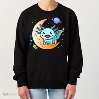 Cute Space Axolotl- I Axolotl Questions Women's Sweatshirt thumb 0