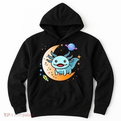 Cute Space Axolotl- I Axolotl Questions Hoodie