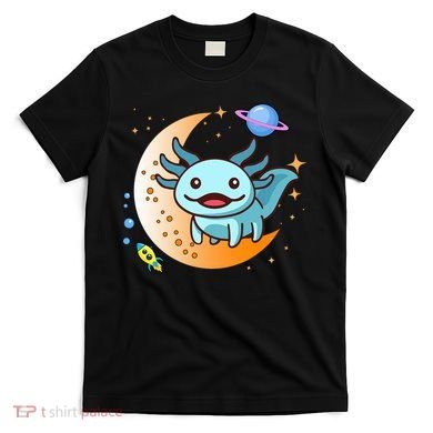 Cute Space Axolotl- I Axolotl Questions T-Shirt