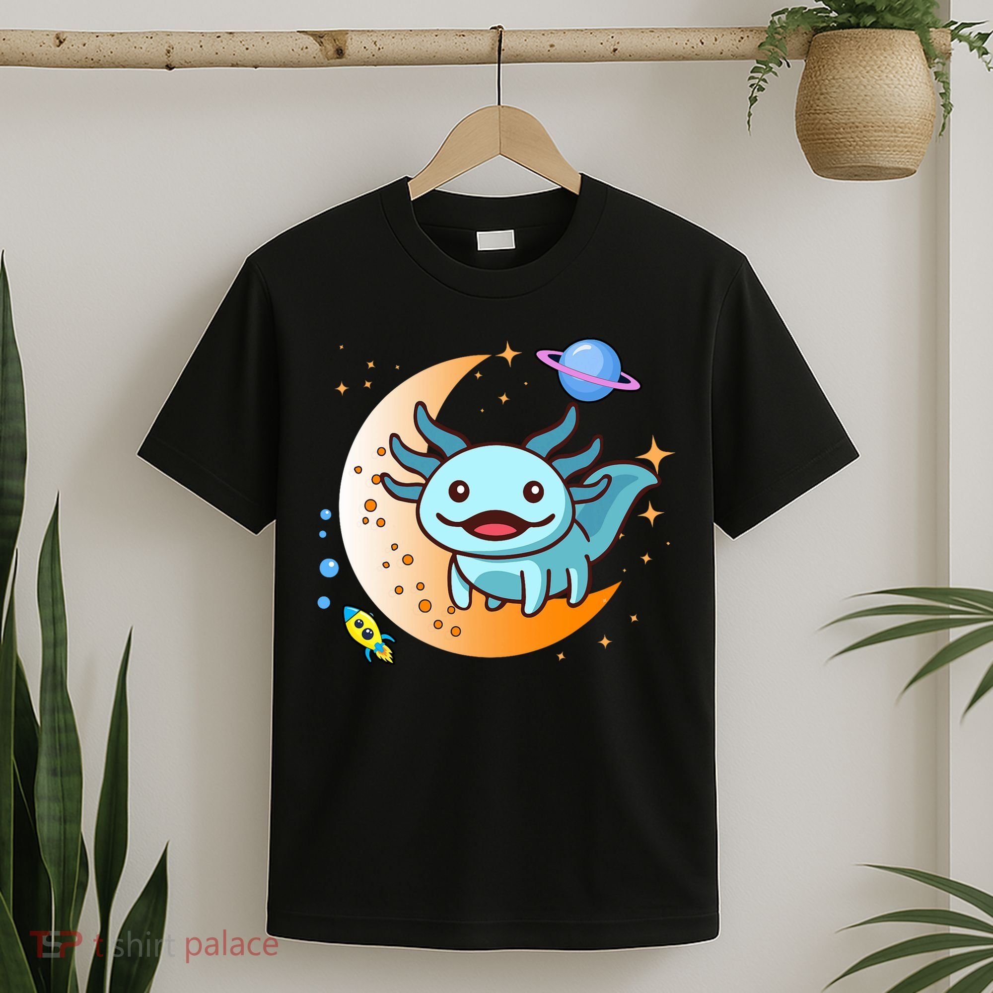 Cute Space Axolotl- I Axolotl Questions T-Shirt