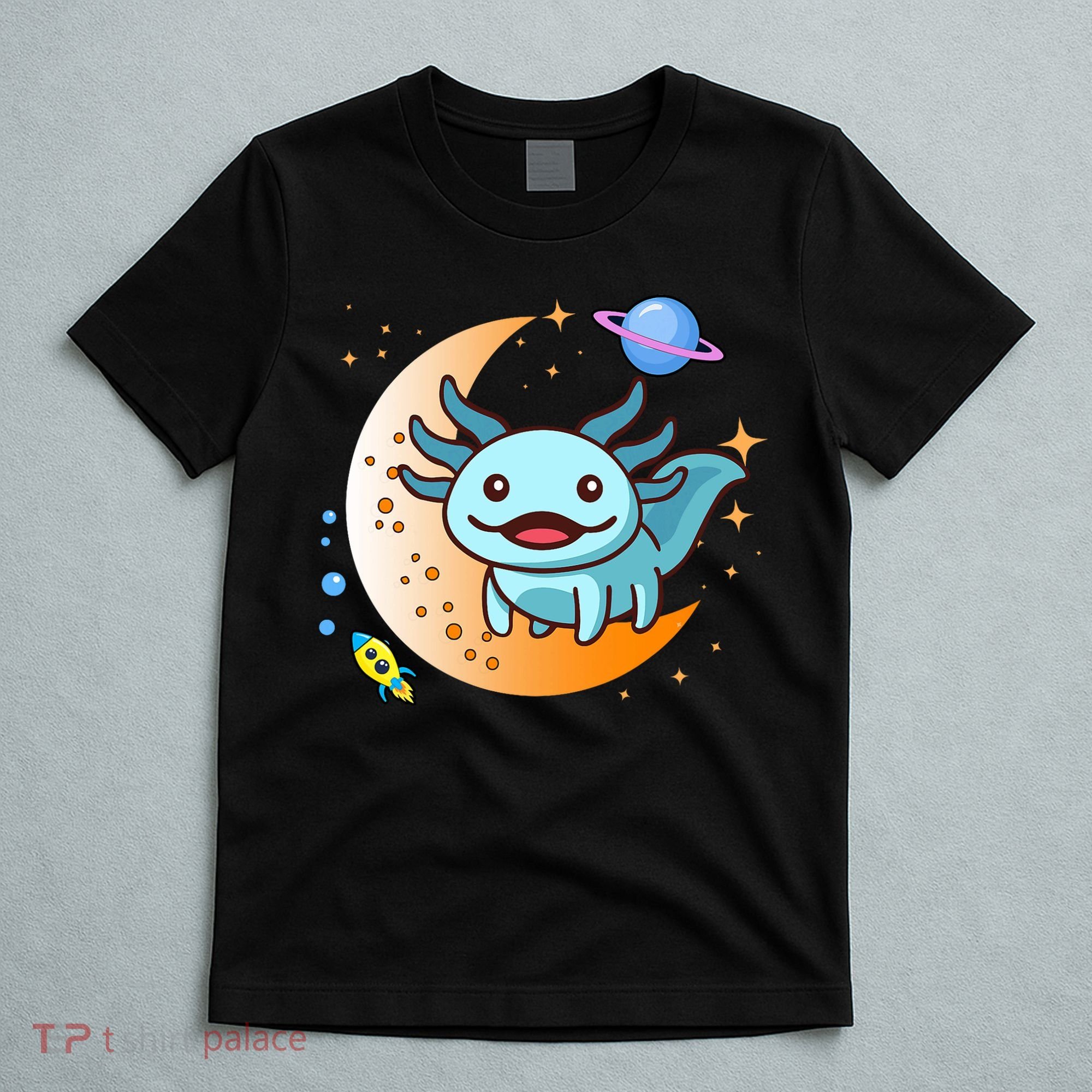 Cute Space Axolotl- I Axolotl Questions T-Shirt