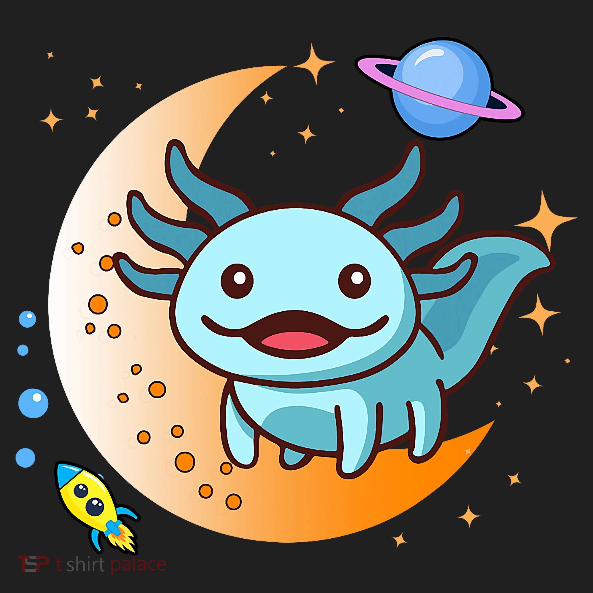 Cute Space Axolotl- I Axolotl Questions Beanie