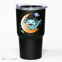 Cute Space Axolotl- I Axolotl Questions Tumbler thumb 0