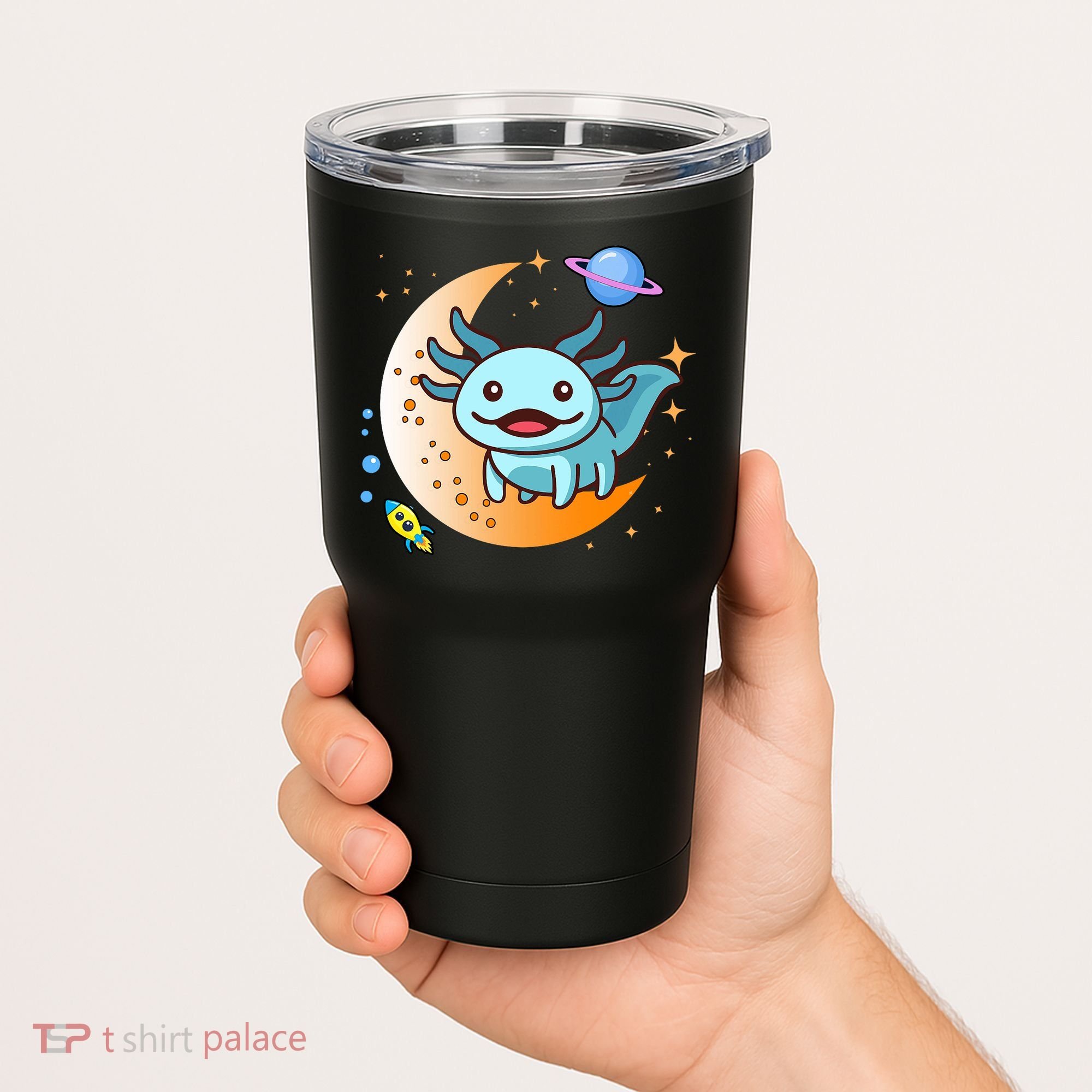 Cute Space Axolotl- I Axolotl Questions Tumbler