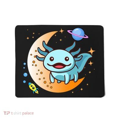 Cute Space Axolotl- I Axolotl Questions Mousepad