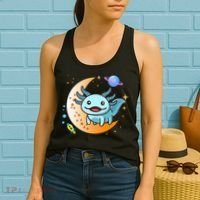 Cute Space Axolotl- I Axolotl Questions Women's Tank Top thumb 2