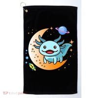 Cute Space Axolotl- I Axolotl Questions Golf Towel thumb 0