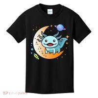 Cute Space Axolotl- I Axolotl Questions Kids T-Shirt thumb 0