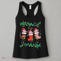 Christmas Stockings Axolotls Cute Xmas Girl Women's Tank Top thumb 3