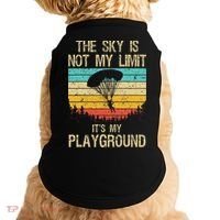 Cool Skydiving Art For Women Skydive Parachute Skydiver Doggie Tank thumb 0