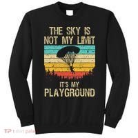Cool Skydiving Art For Women Skydive Parachute Skydiver Sweatshirt thumb 0