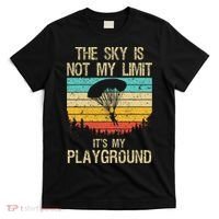 Cool Skydiving Art For Women Skydive Parachute Skydiver T-Shirt thumb 0