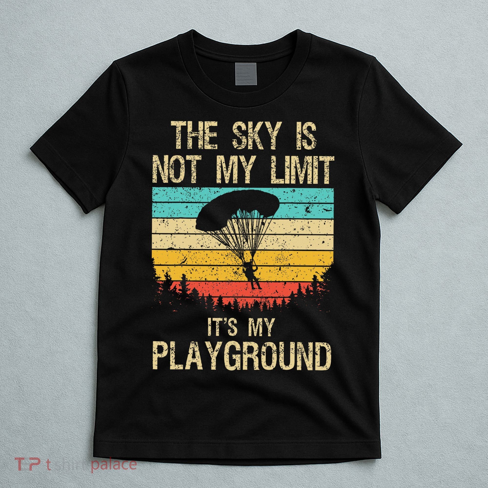 Cool Skydiving Art For Women Skydive Parachute Skydiver T-Shirt