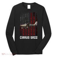 Cirrus Sr22 Aircraft Long Sleeve Shirt thumb 0