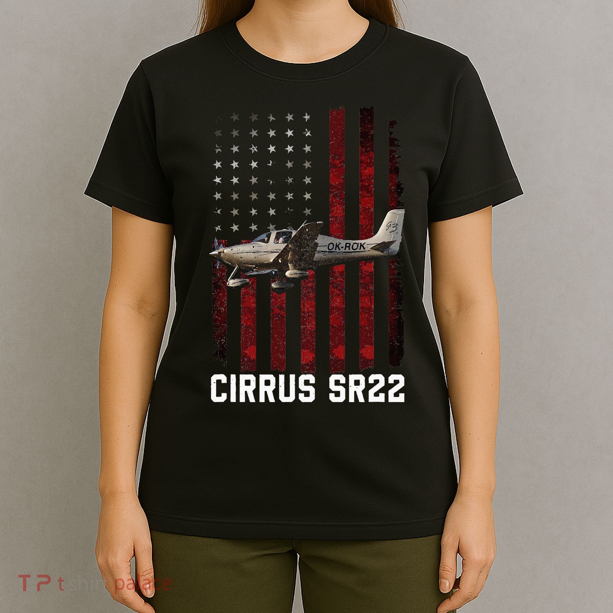 Cirrus Sr22 Aircraft T-Shirt