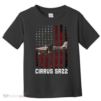 Cirrus Sr22 Aircraft Toddler T-Shirt