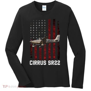 Cirrus Sr22 Aircraft Women's Long Sleeve Shirt