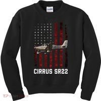 Cirrus Sr22 Aircraft Kids Sweatshirt thumb 0