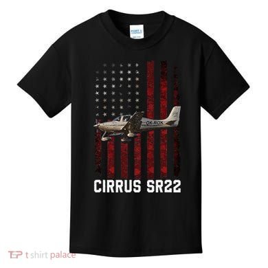 Cirrus Sr22 Aircraft Kids T-Shirt